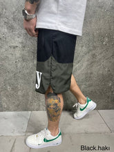 PANTALON SCURT BUMBAC NEGRU KAKI "REALITY"